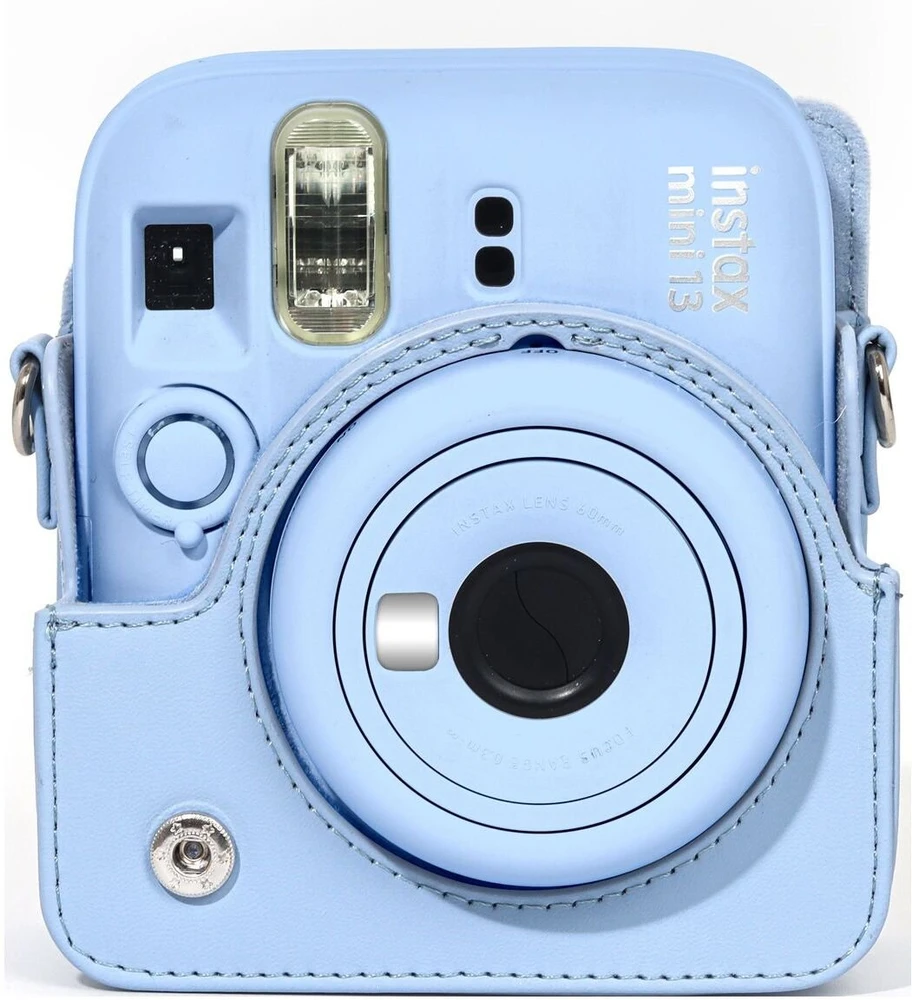 Dėklas LoveInstant Futerał Dėklas Dėklas Osłona Case Do Fujifilm Fuji Instax Mini 13 Mini13 / Mėlyna