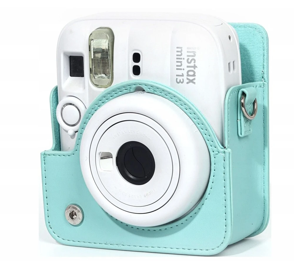 Dėklas LoveInstant Futerał Dėklas Dėklas Osłona Case Do Fujifilm Fuji Instax Mini 13 Mini13 / Žalias