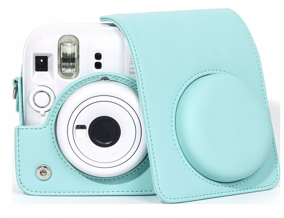 Dėklas LoveInstant Futerał Dėklas Dėklas Osłona Case Do Fujifilm Fuji Instax Mini 13 Mini13 / Žalias