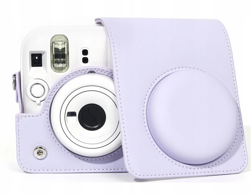 Dėklas LoveInstant Futerał Dėklas Dėklas Osłona Case Do Fujifilm Fuji Instax Mini 13 Mini13 / Violetinis