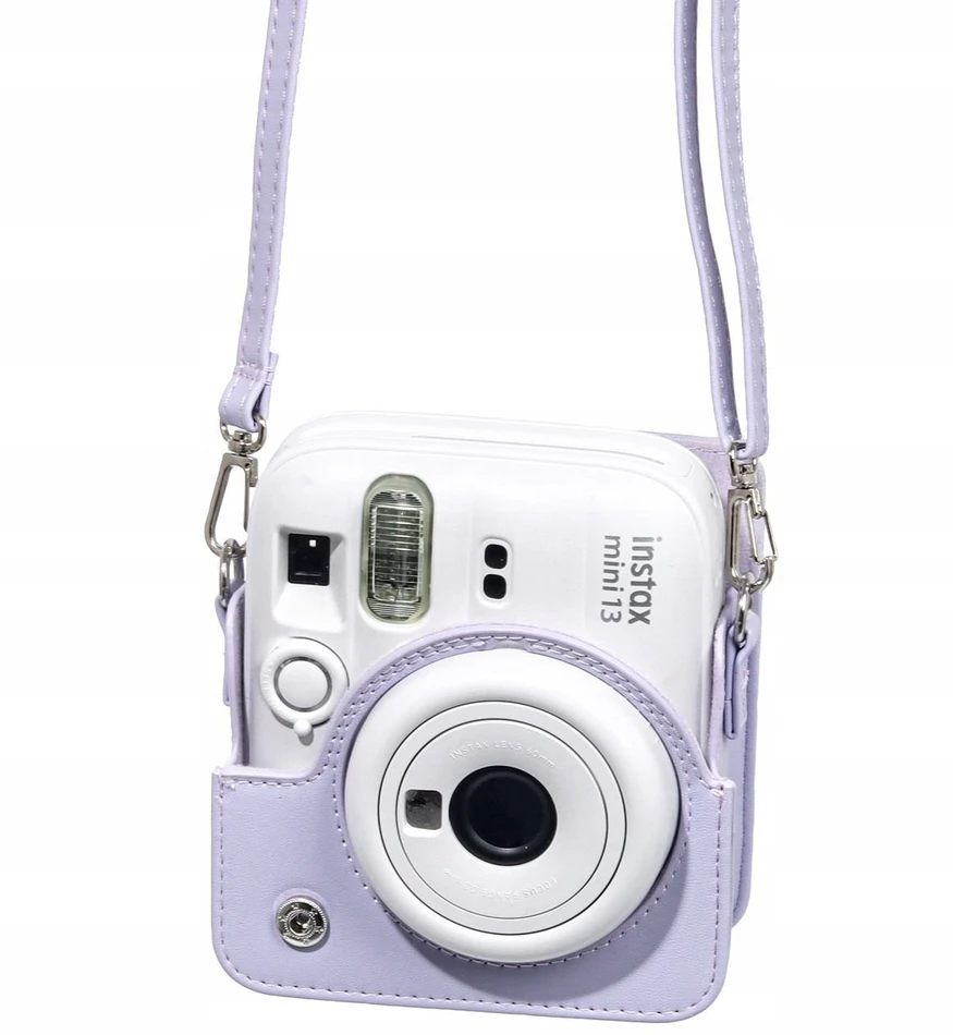 Dėklas LoveInstant Futerał Dėklas Dėklas Osłona Case Do Fujifilm Fuji Instax Mini 13 Mini13 / Violetinis