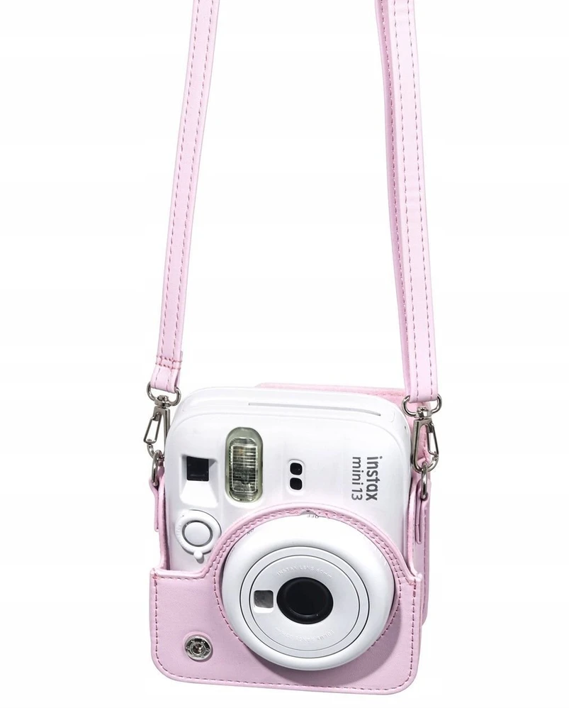 Dėklas LoveInstant Futerał Dėklas Dėklas Osłona Case Do Fujifilm Fuji Instax Mini 13 Mini13 / Rožinė