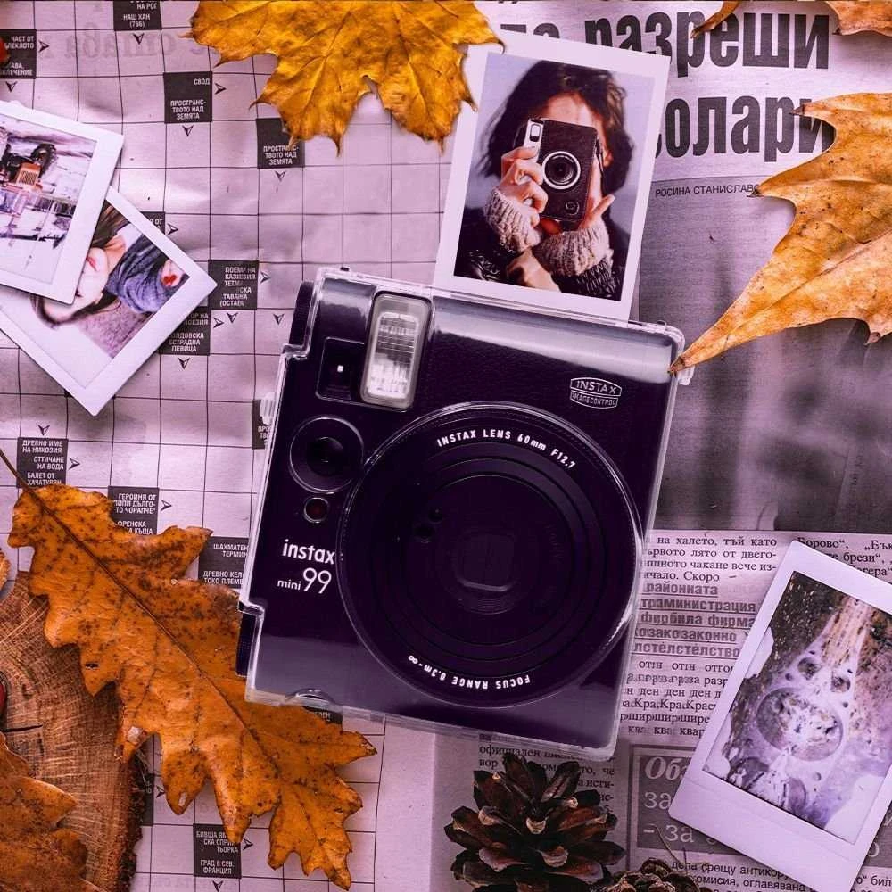 Dėklas LoveInstant Futerał Dėklas Dėklas Case Krepšys Osłona Do Fuji Fujifilm Instax Mini 99 / Permatomas