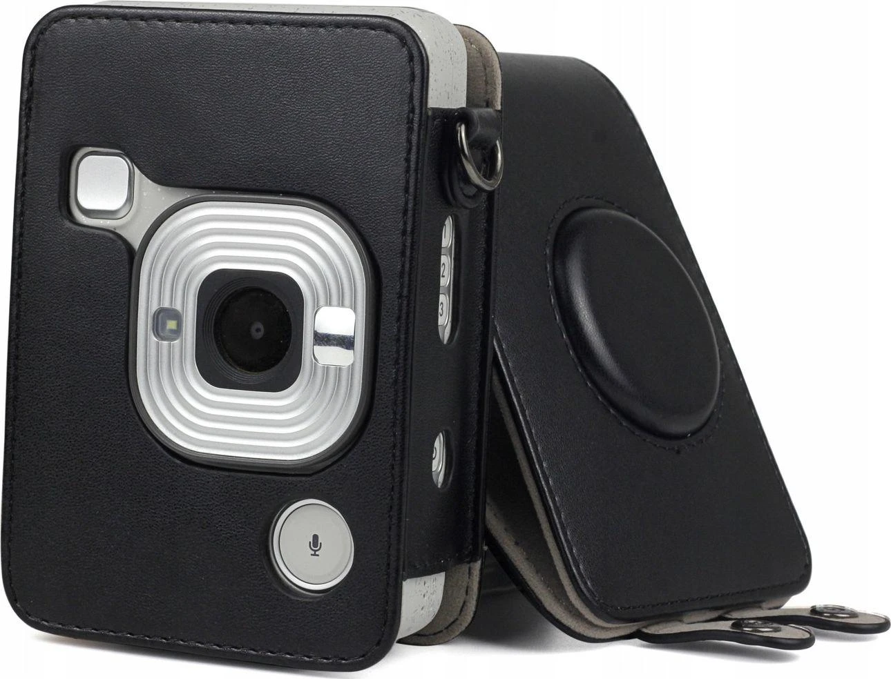 LoveInstant dėklas fotoaparatui Fujifilm Fuji Instax Mini Liplay, juodas
