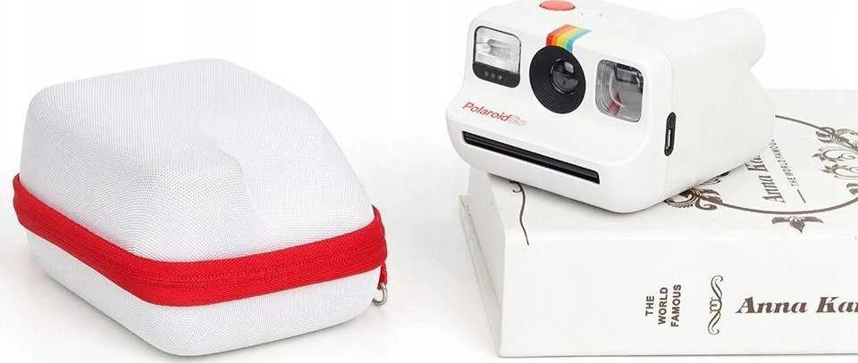 Dėklas LoveInstant Futerał Krepšys Dėklas Case Dėklas Osłona Do Aparatu Na Aparat Polaroid Go / Baltas