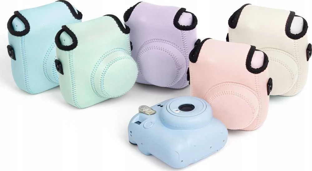 Dėklas LoveInstant Miękki Futerał Dėklas Dėklas Case Osłona Neoprene Do Fujifilm Fuji Instax Mini 12 - Žalias