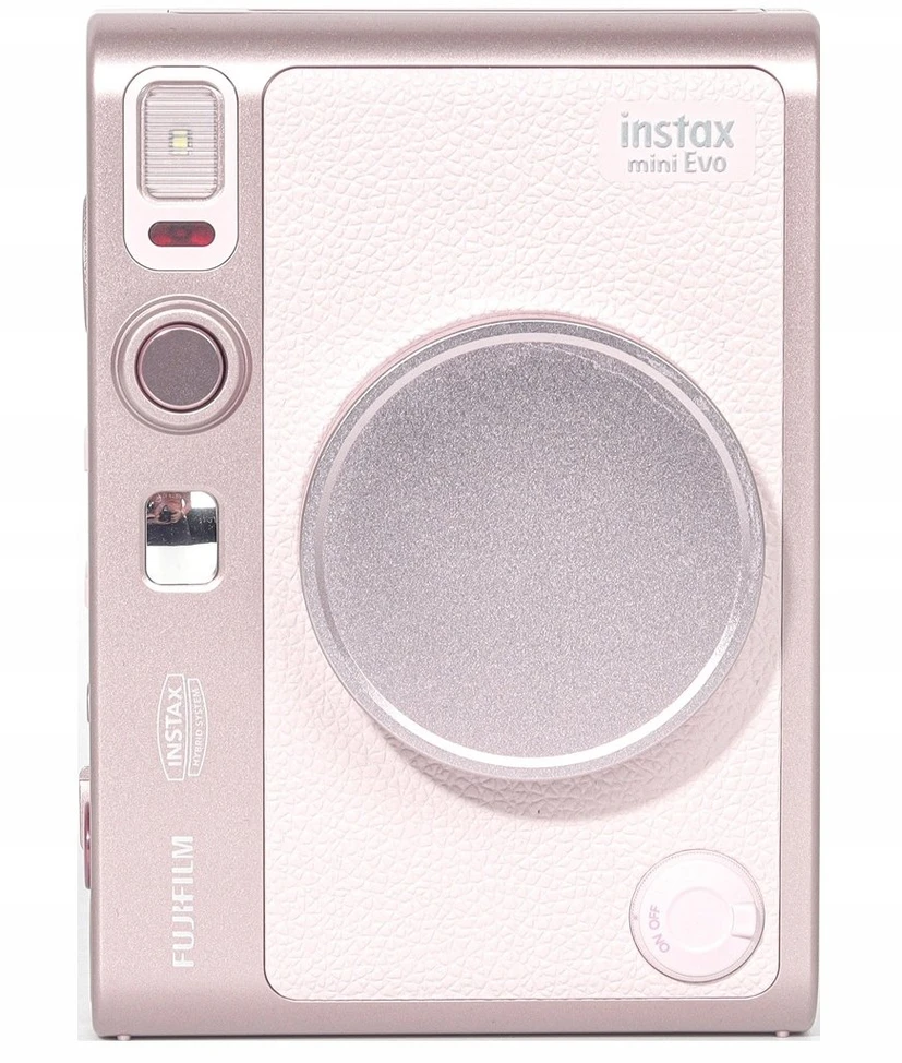 Dėklas LoveInstant Rinkinys 4w1 Futerał Dėklas Osłona Lcd Album Dekielek Do Fuji Instax Mini Evo / Rožinė