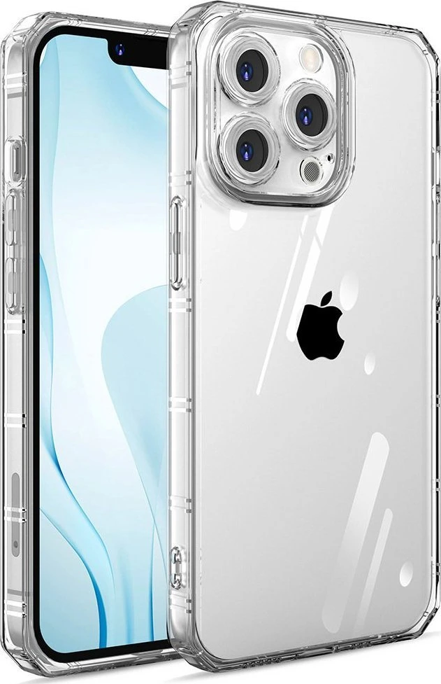 Markowe Topt Armor Antishock dėklas skirtas Apple iPhone 12 Pro skaidrus