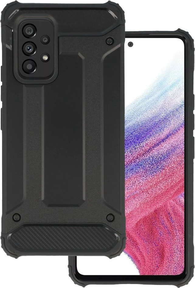 iLike Topt Armor Carbon Dėklas skirtas Samsung Galaxy A53 5G juodos spalvos