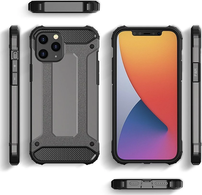 iLike Topt Armor Carbon Dėklas skirtas Samsung Galaxy A53 5G juodos spalvos