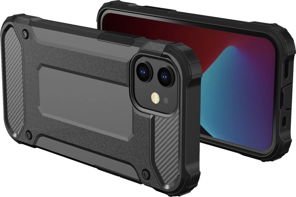 iLike Topt Armor Carbon Dėklas skirtas Samsung Galaxy A53 5G juodos spalvos