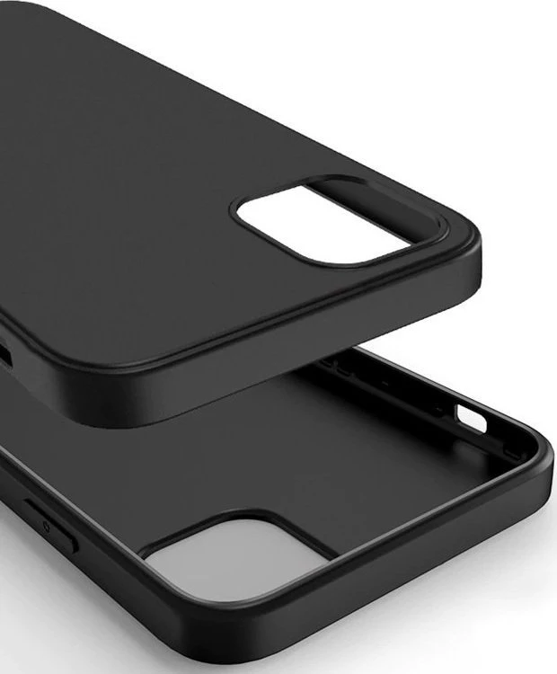 Fusion Accessories Topt Back Dėklas Matinis skirtas Apple iPhone 13 Pro Max juodos spalvos