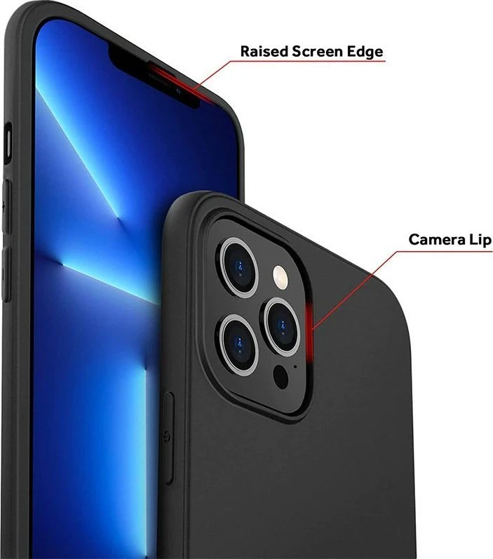 Markowe Riposo Dėklas „Matinis'' įvairiems telefonų modeliams, juodas IPHONE 11 PRO MAX (6.5')