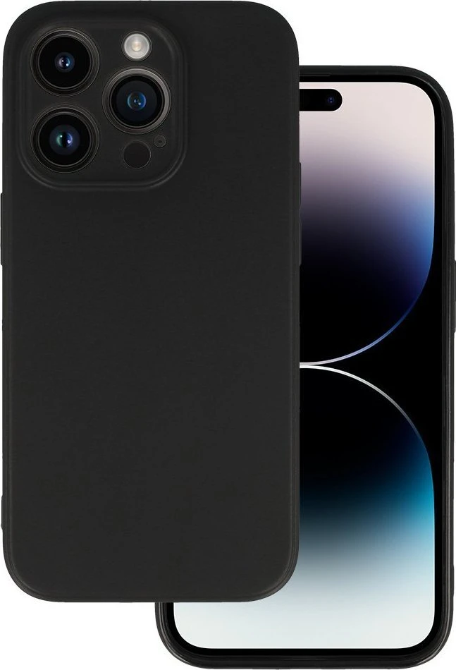 Dėklas Markowe Topt Galinis dangtelis Matinis skirtas Apple iPhone 14 Pro Max juodos spalvos