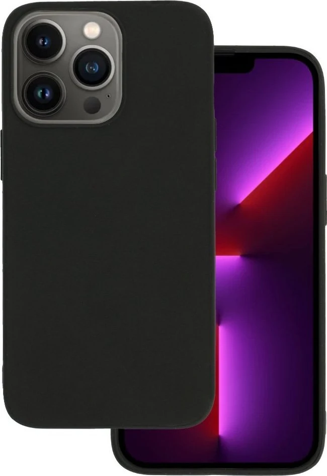 Fusion Accessories Topt Back Dėklas Matinis skirtas Apple iPhone 13 Pro Max juodos spalvos