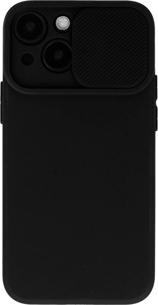Fusion Accessories Topt Camshield Soft dėklas skirtas Apple iPhone 14 Pro Max juodos spalvos