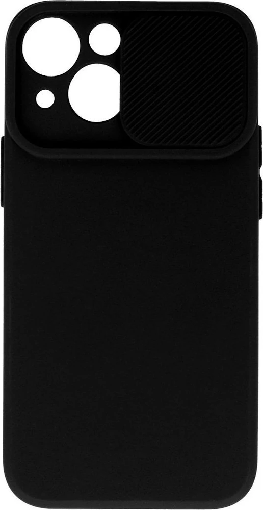 Fusion Accessories Topt Camshield Soft dėklas skirtas Apple iPhone 14 Pro Max juodos spalvos