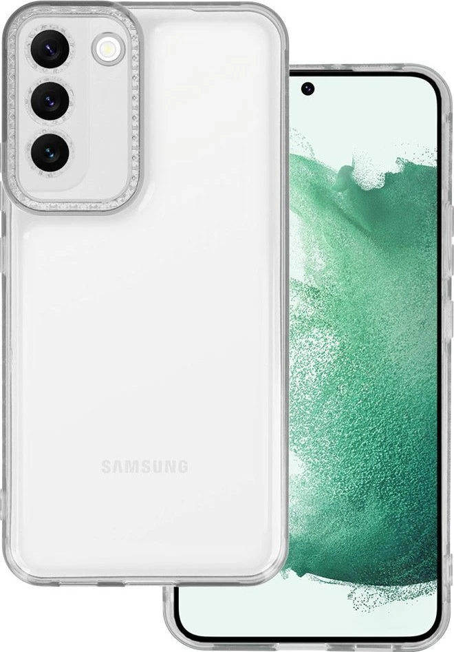 iLike Markowe Firminis „CRYSTAL DIAMOND“ 2 mm dėklas, skirtas „Samsung Galaxy S23 Plus“, skaidrus