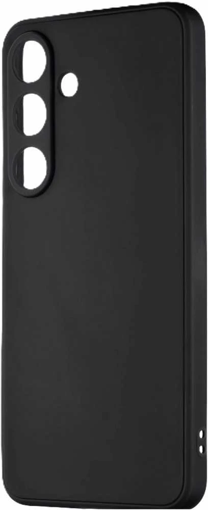 OBAL:ME Matte TPU dėklas skirtas Samsung Galaxy S25 juodos spalvos