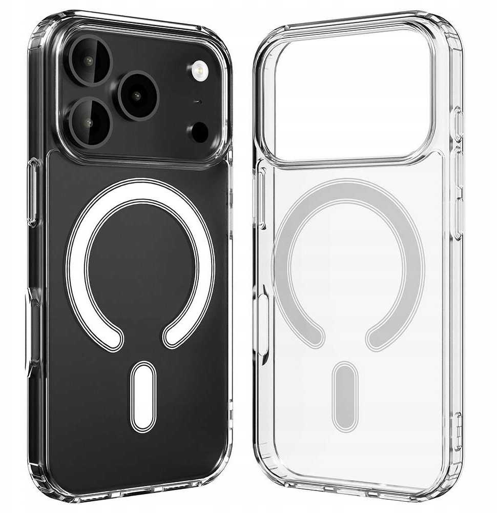 Dėklas MERCURY JELL HARD IPHONE 17 PRO / 18 PRO MAGSAFE SKAIDRUS