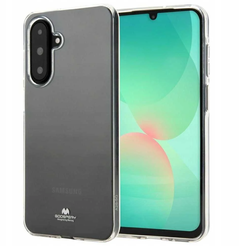 Dėklas Mercury Jelly skaidrus Samsung Galaxy A26 skaidrus