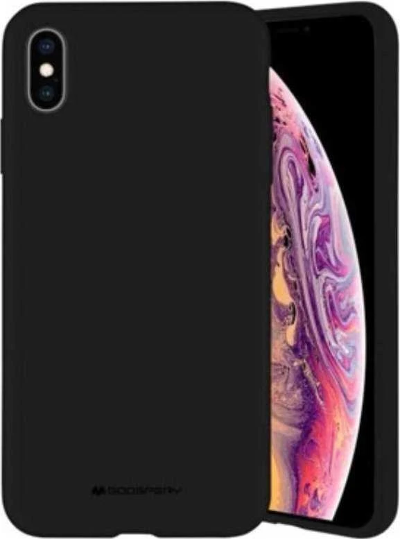 Dėklas Mercury Silikoninis dėklas Apple iPhone 16 Pro Max juodas