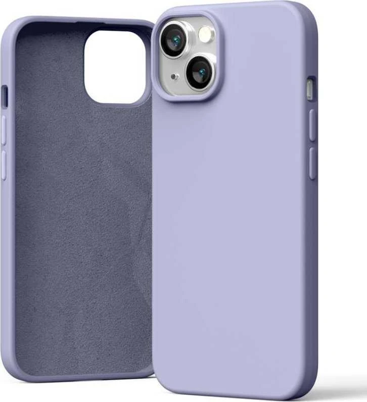 Dėklas Mercury Silikoninis dėklas Apple iPhone 16 Pro Max levandos pilka