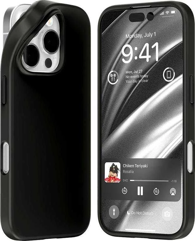 Dėklas Mercury Soft Jelly Case Apple iPhone 16 Pro juodas