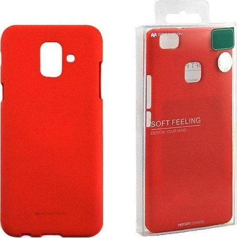 Dėklas Mercury Soft Jelly Case Samsung S908 S22 Ultra 5G raudonas