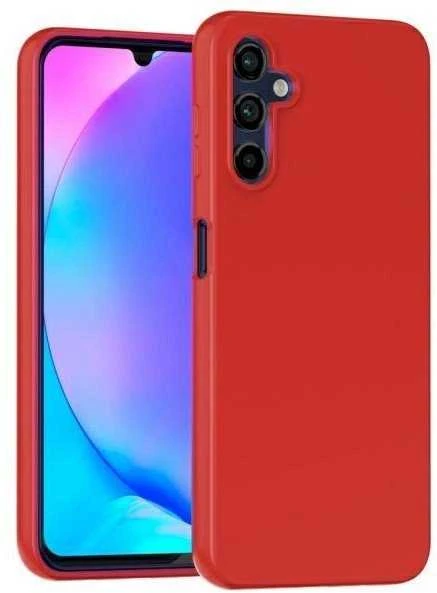 Dėklas Mercury Soft Jelly Case Samsung A165 A16 4G/A166 A16 5G raudonas