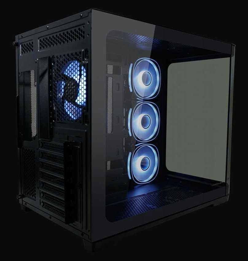 LC-Power LC-8001B-ON Pro-Storm Dark Juodas dėklas
