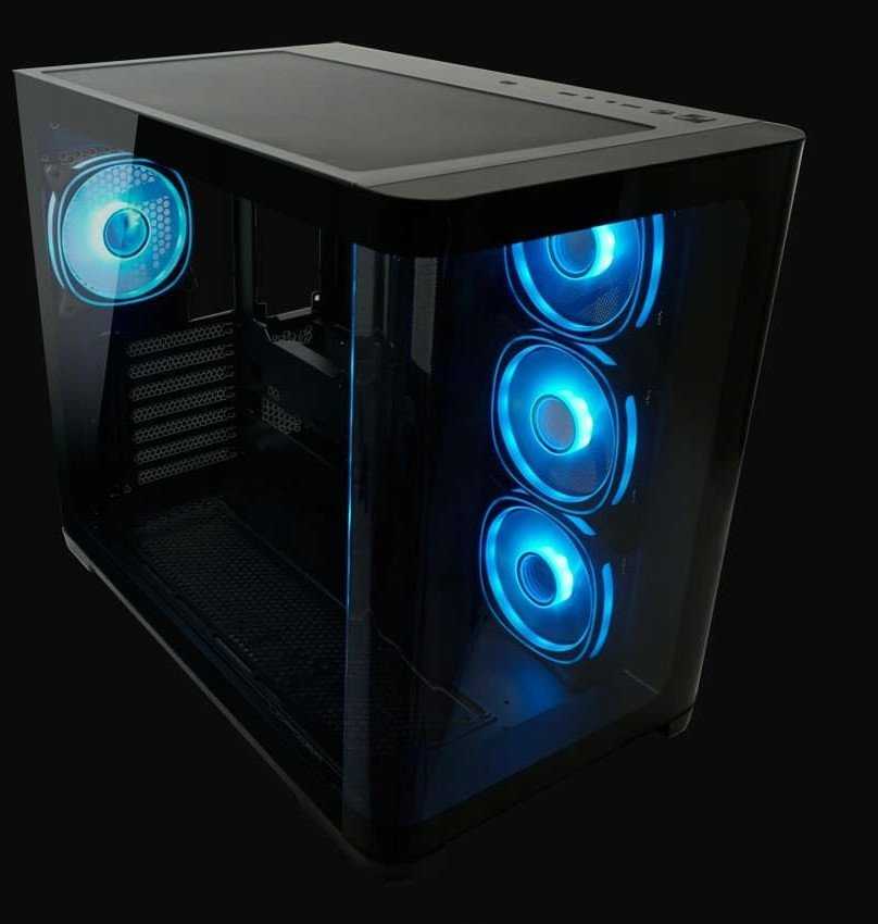 LC-Power LC-8001B-ON Pro-Storm Dark Juodas dėklas