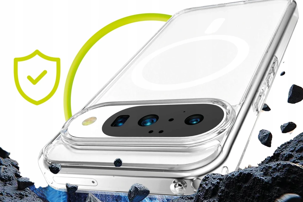 „Alza Mobile Origin Easy“ dėklas, „MagSafe“, skaidrus – „Google Pixel 10 Pro“ / „Google Pixel 10“