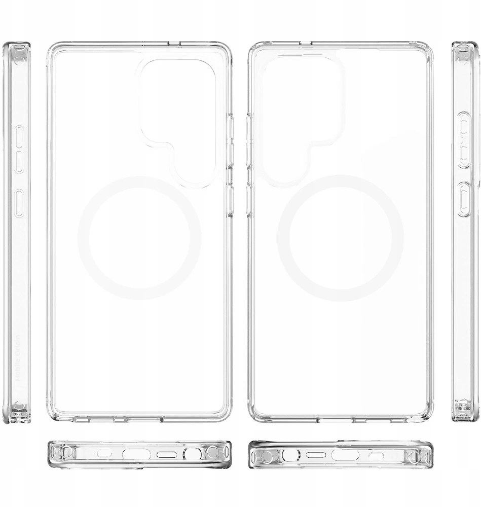Cases And Covers Alza Mobile Origin Paprastas dėklas, MagSafe, skaidrus - Samsung Galaxy S26 Ultra