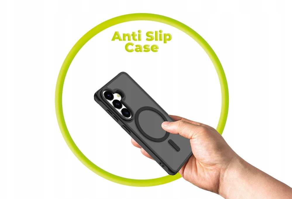 Cases And Covers Alza Mobile Origin Lengvas dėklas, MagSafe, matinė juoda - Samsung Galaxy S26+