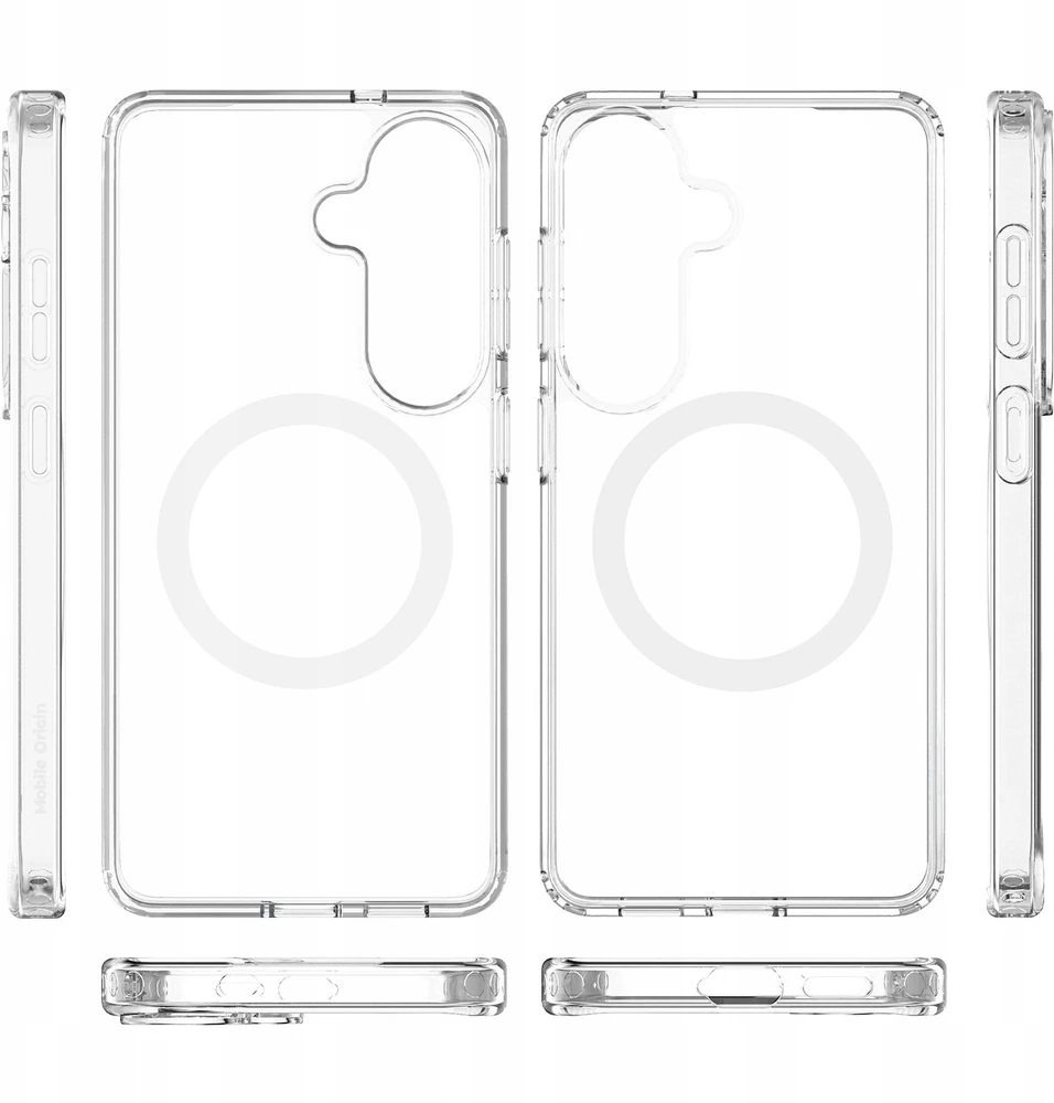 Cases And Covers „Alza Mobile Origin Easy“ dėklas, „MagSafe“, „Skydrus“ – „Samsung Galaxy S26+“