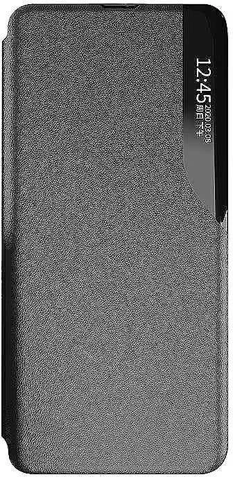 Mocco Smart Flip atverčiamas dėklas skirtas Samsung Galaxy A12, juodas