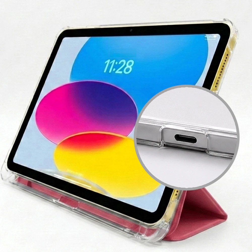 3mk Hardy TabCase do Apple iPad A16 (10/11) (11") rožinė
