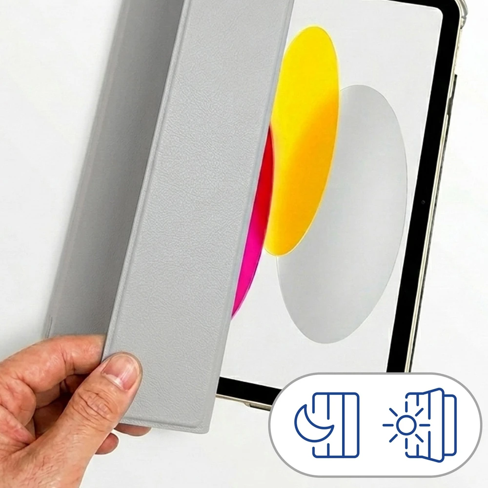 3mk Hardy TabCase do Apple iPad Pro 13 (M4/M5) (13") sidabrinė