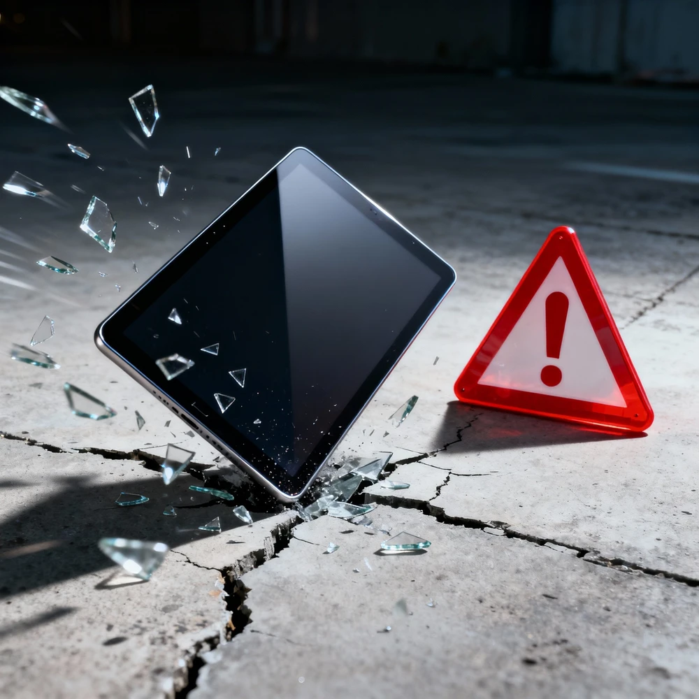 Dėklas na tablet 4kom.pl Do Lenovo Idea Tab Plus 12.1 2025 - silikonowe plecki skaidrus