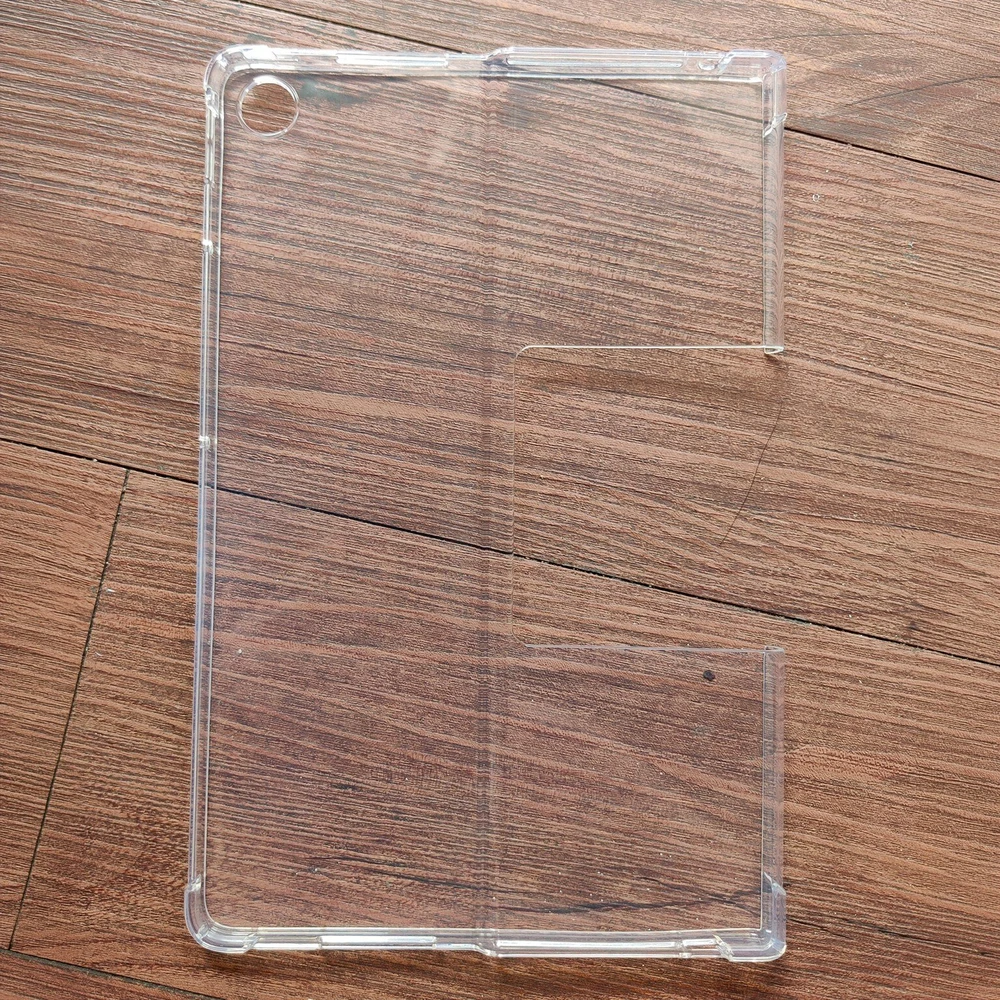 Planšetinio kompiuterio dėklas 4kom.pl Lenovo Tab Plus 11 / 11 5 2024 – permatomi silikoniniai nugarėlės (case obudowa pokrowiec lenovo tab plus)