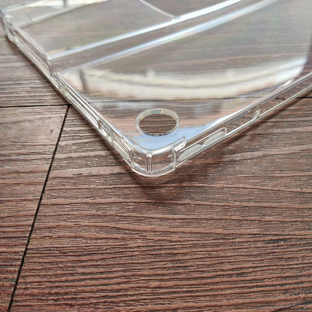 Planšetinio kompiuterio dėklas 4kom.pl Lenovo Tab Plus 11 / 11 5 2024 – permatomi silikoniniai nugarėlės (case obudowa pokrowiec lenovo tab plus)
