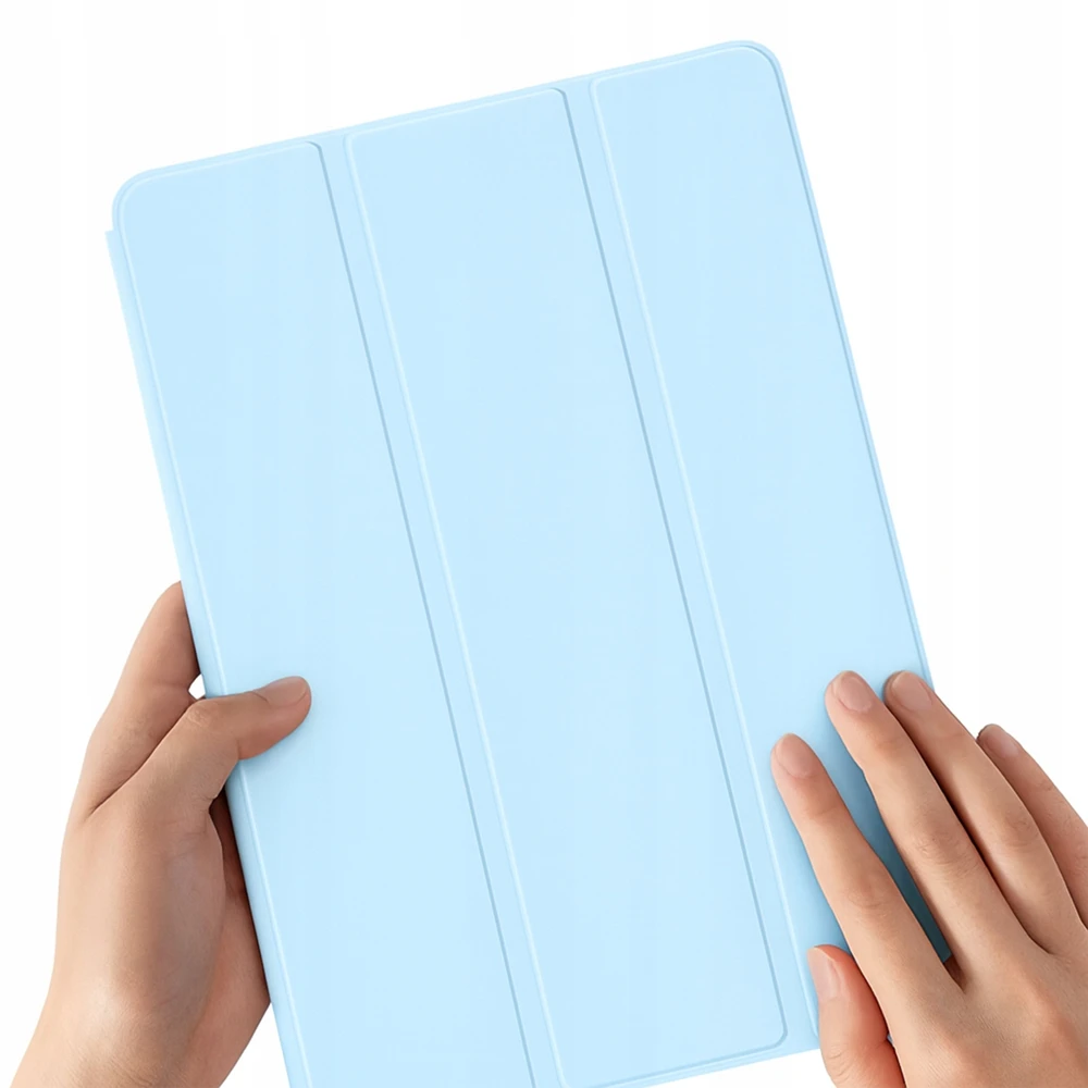 Dėklas na tablet 4kom.pl Smart su laikikliu na rysik do Samsung Galaxy Tab S9 / S9 S10, mėlyna - ochronne su podstawką