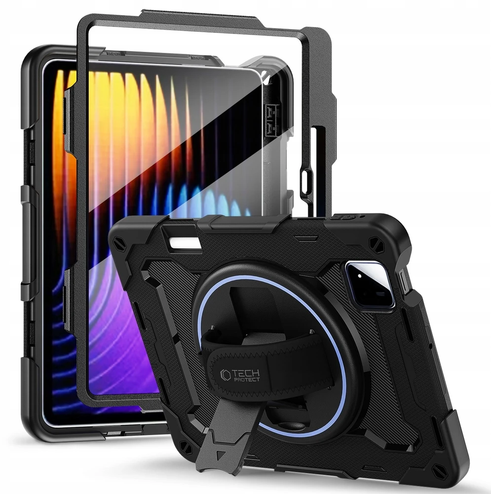 Dėklas Tech-Protect Solid skirtas Xiaomi PAD 7 / 7 PRO / 8 / 8 PRO 11.2“ juodas