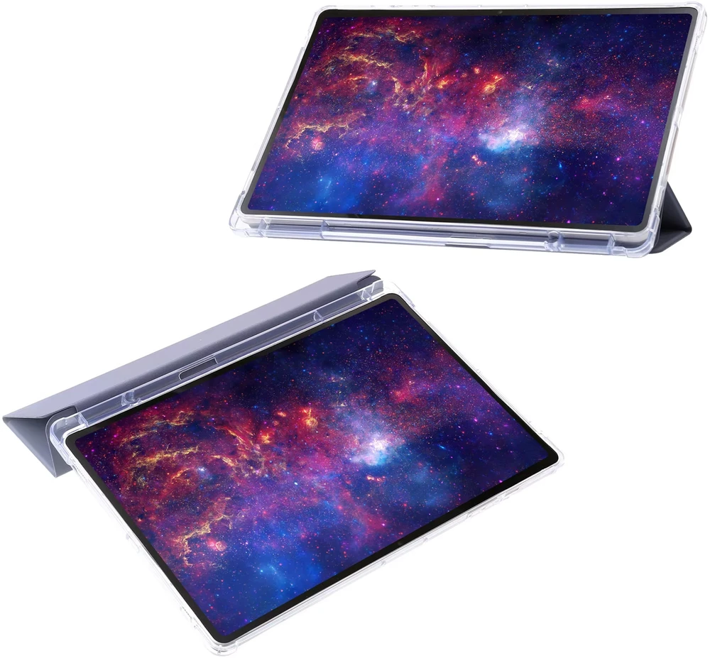 4kom.pl trijų dalių planšetinio kompiuterio dėklas, skirtas „Samsung Galaxy Tab A11+ Plus 10.9 2025 / A9+ Plus 11 2023“ – su stovu ir rašiklio laikikliu