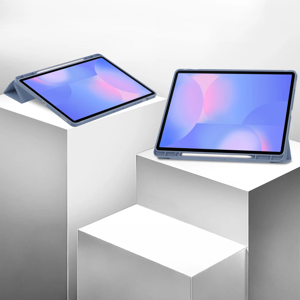 Planšetinio kompiuterio dėklas Strado-Tech Do Samsung Galaxy Tab A11+ Plus 10.9 2025 / A9+ Plus 2023 – su stovu