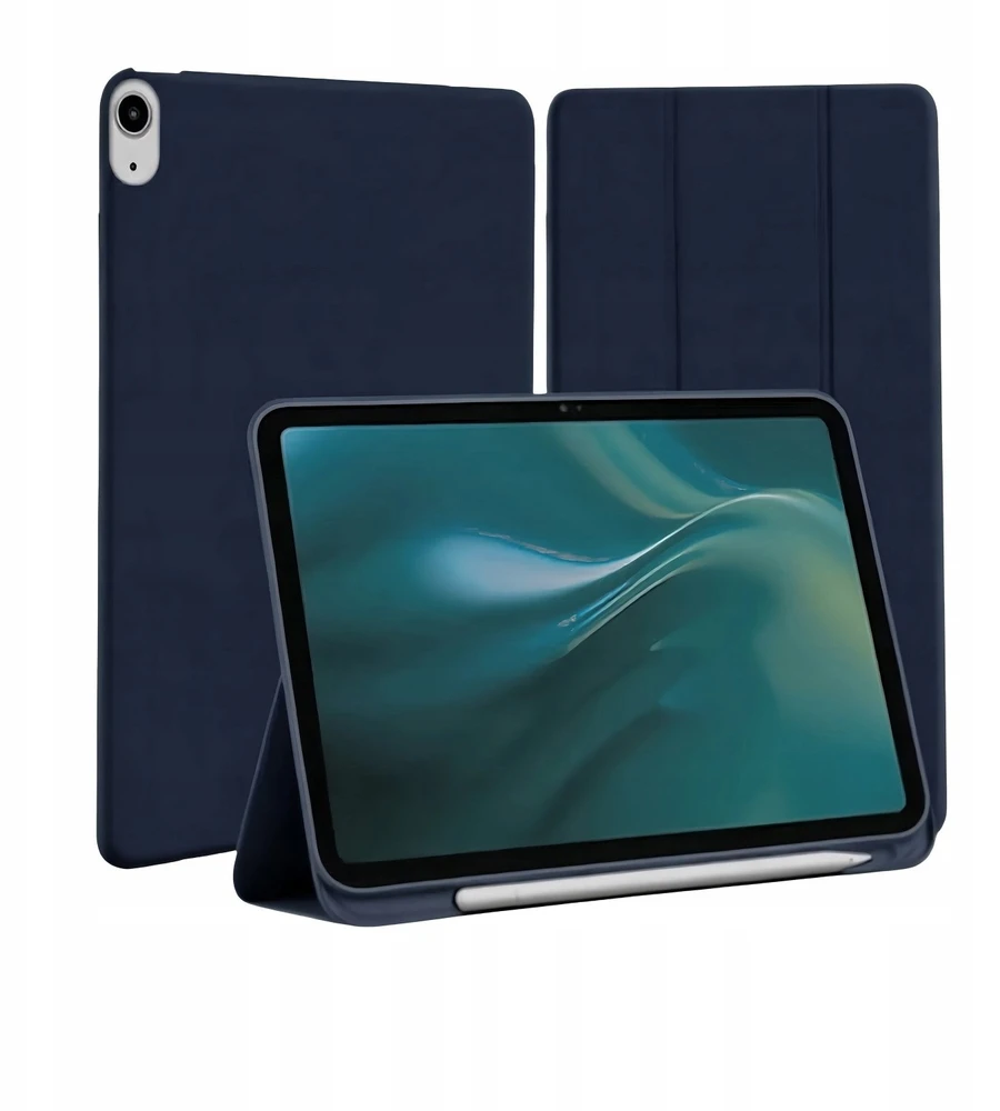 Etteri „Telforceone“ dėklas, skirtas „Apple iPad 10 2022 10.9“ / „iPad 11 A16 2025“ / „iPad 12 A19 2026 11“; tamsus mėlynas