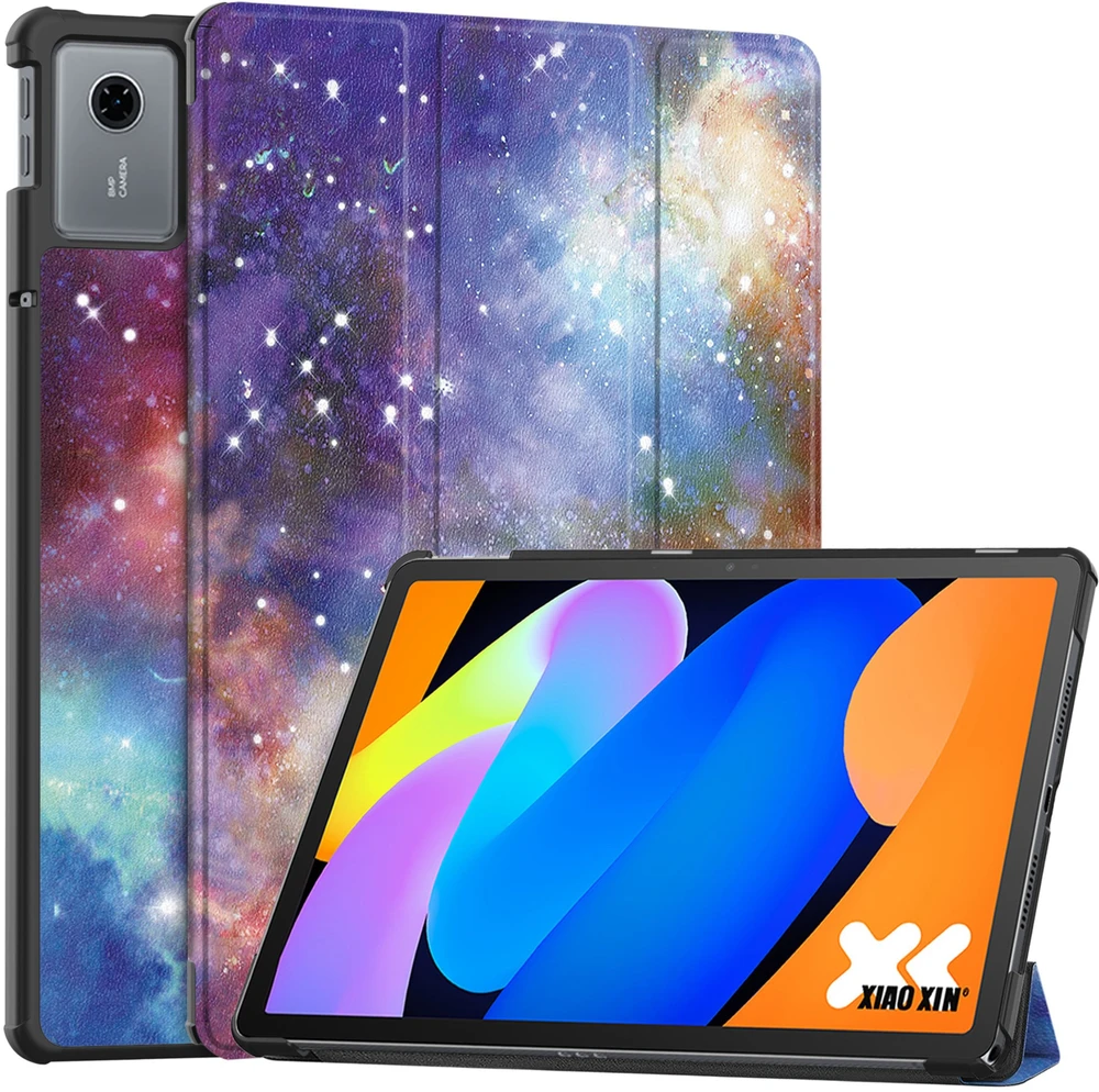 Planšetinio kompiuterio dėklas 4kom.pl Grafinis Lenovo Idea Tab 11 su dangteliu – apsauginis su stovu