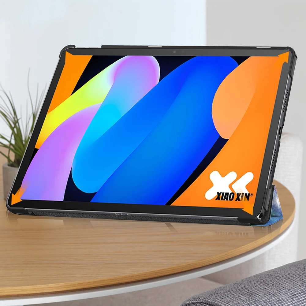 Planšetinio kompiuterio dėklas 4kom.pl Grafinis Lenovo Idea Tab 11 su dangteliu – apsauginis su stovu