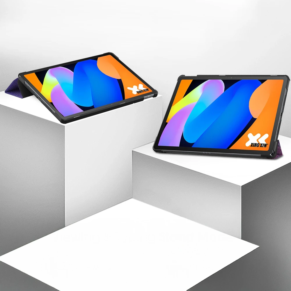 Planšetinio kompiuterio dėklas 4kom.pl Grafinis Lenovo Idea Tab 11 su dangteliu – apsauginis su stovu